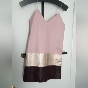 Zara leather formal dress size dress